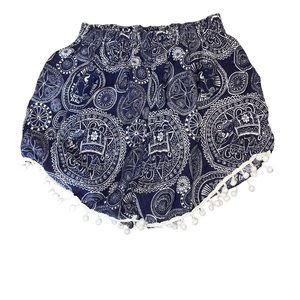 Boho patterned shorts